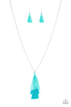 Load image into Gallery viewer, Triple The Tassel- Blue
